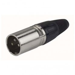 DAP XMK203NB XLR 3P Connector, male, Nickel housing